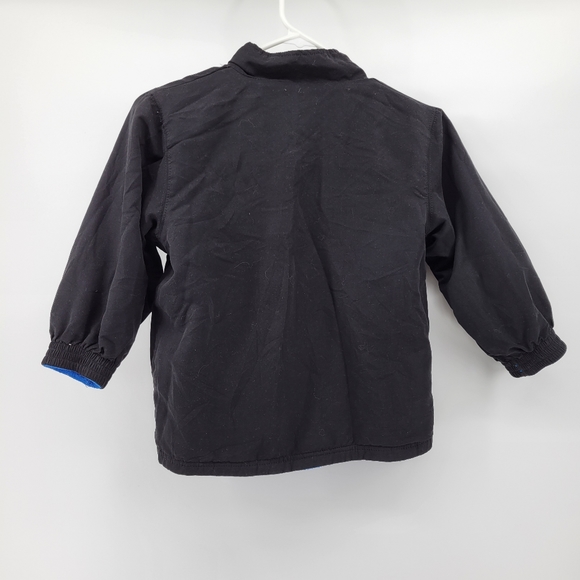 Nike reversible fleece jacket 6 blue black - Picture 3 of 7